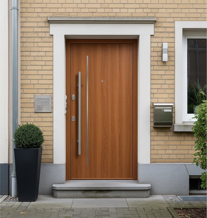 Tür eines Hauses in Bonn